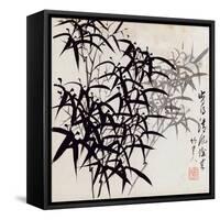 Leaf A, from 'tian Jingzhai Mozhu Ce', from Rugao, Jiangsu Province-Rang Tian-Framed Stretched Canvas