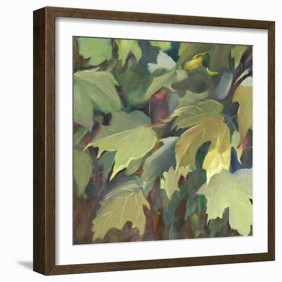 Leaf Array I-Sandra Iafrate-Framed Art Print