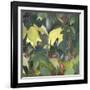 Leaf Array II-Sandra Iafrate-Framed Art Print