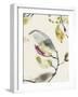 Leaf Branch Triptych II-Jennifer Goldberger-Framed Art Print