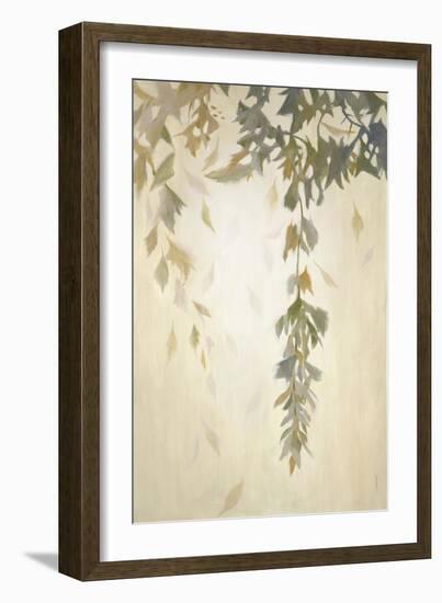 Leaf Cascade-Liz Jardine-Framed Art Print
