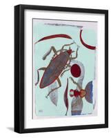 Leaf Cutter 12-Maria Pietri Lalor-Framed Giclee Print