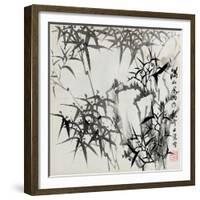 Leaf D, from 'tian Jingzhai Mozhu Ce', from Rugao, Jiangsu Province-Rang Tian-Framed Giclee Print