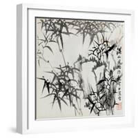 Leaf D, from 'tian Jingzhai Mozhu Ce', from Rugao, Jiangsu Province-Rang Tian-Framed Giclee Print