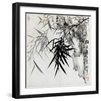 Leaf E, from 'tian Jingzhai Mozhu Ce', from Rugao, Jiangsu Province-Rang Tian-Framed Giclee Print