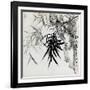 Leaf E, from 'tian Jingzhai Mozhu Ce', from Rugao, Jiangsu Province-Rang Tian-Framed Giclee Print