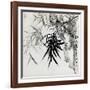 Leaf E, from 'tian Jingzhai Mozhu Ce', from Rugao, Jiangsu Province-Rang Tian-Framed Giclee Print