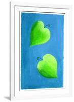 Leaf Hearts, 2003-Julie Nicholls-Framed Giclee Print