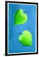 Leaf Hearts, 2003-Julie Nicholls-Framed Giclee Print