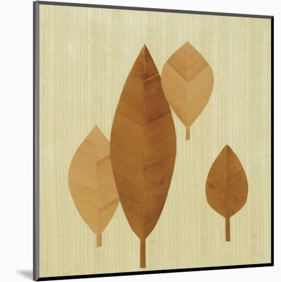 Leaf II-Pyper Morgan-Mounted Art Print