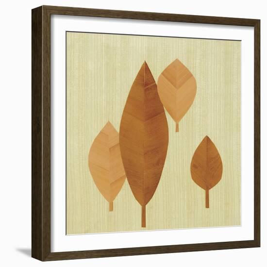 Leaf II-Pyper Morgan-Framed Art Print