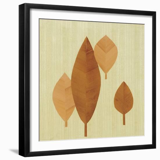 Leaf II-Pyper Morgan-Framed Art Print