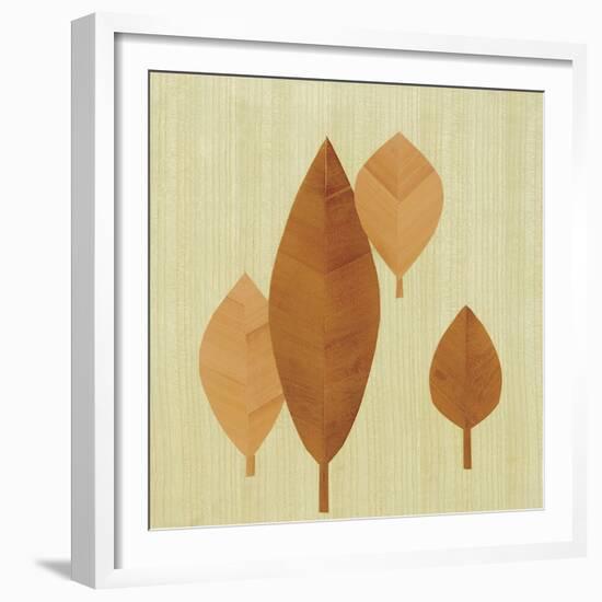 Leaf II-Pyper Morgan-Framed Art Print