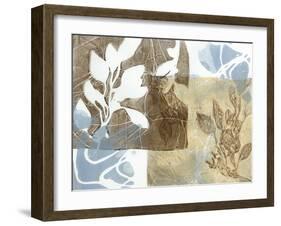 Leaf Inclusion I-Jennifer Goldberger-Framed Art Print