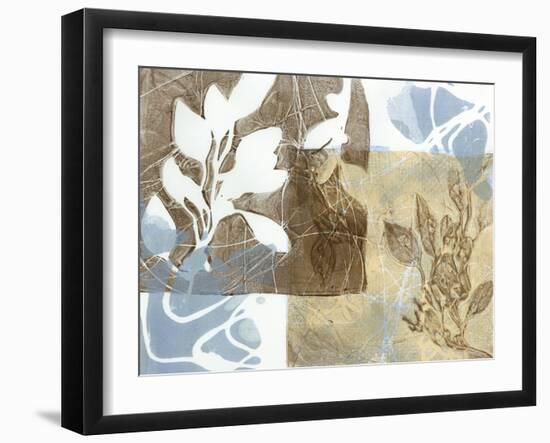 Leaf Inclusion I-Jennifer Goldberger-Framed Art Print