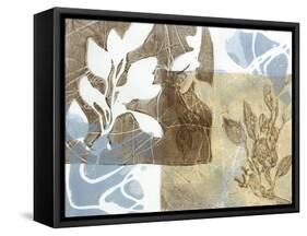 Leaf Inclusion I-Jennifer Goldberger-Framed Stretched Canvas