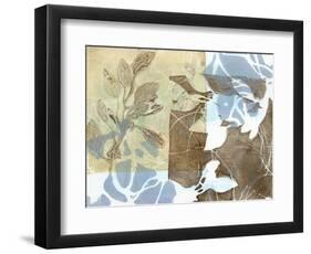 Leaf Inclusion II-Jennifer Goldberger-Framed Art Print