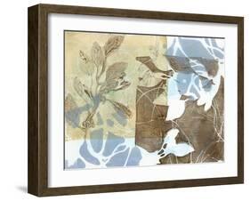 Leaf Inclusion II-Jennifer Goldberger-Framed Art Print