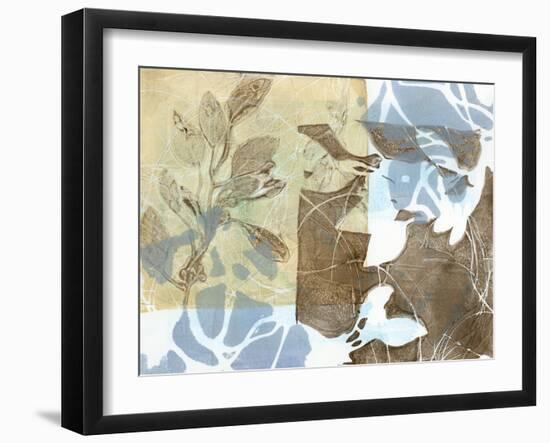 Leaf Inclusion II-Jennifer Goldberger-Framed Art Print