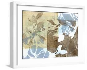 Leaf Inclusion II-Jennifer Goldberger-Framed Art Print