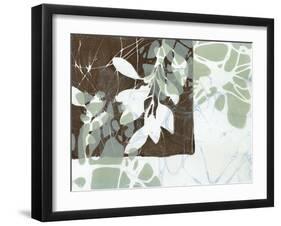 Leaf Inclusion III-Jennifer Goldberger-Framed Art Print