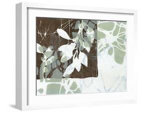 Leaf Inclusion III-Jennifer Goldberger-Framed Art Print