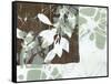 Leaf Inclusion III-Jennifer Goldberger-Framed Stretched Canvas