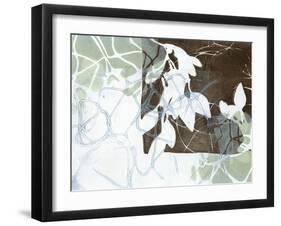 Leaf Inclusion IV-Jennifer Goldberger-Framed Art Print