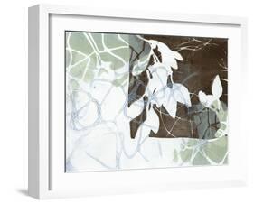 Leaf Inclusion IV-Jennifer Goldberger-Framed Art Print