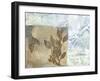 Leaf Inclusion V-Jennifer Goldberger-Framed Art Print