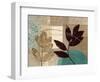 Leaf Kaleidescope 1-Matina Theodosiou-Framed Art Print