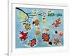 Leaf Kids - Jack and Jill, October 1945-Stella May DaCosta-Framed Giclee Print