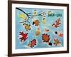 Leaf Kids - Jack and Jill, October 1945-Stella May DaCosta-Framed Giclee Print