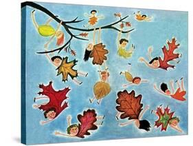 Leaf Kids - Jack & Jill-Stella May DaCosta-Stretched Canvas