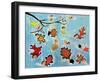 Leaf Kids - Jack & Jill-Stella May DaCosta-Framed Premium Giclee Print