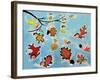 Leaf Kids - Jack & Jill-Stella May DaCosta-Framed Giclee Print