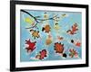 Leaf Kids - Jack & Jill-Stella May DaCosta-Framed Giclee Print