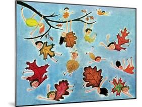 Leaf Kids - Jack & Jill-Stella May DaCosta-Mounted Giclee Print