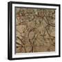 Leaf on Leaf III-Jodi Maas-Framed Giclee Print