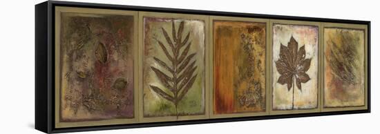 Leaf Panel II-Patricia Pinto-Framed Stretched Canvas