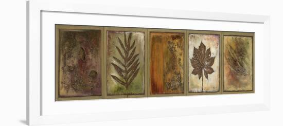 Leaf Panel II-Patricia Pinto-Framed Art Print