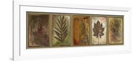 Leaf Panel II-Patricia Pinto-Framed Art Print