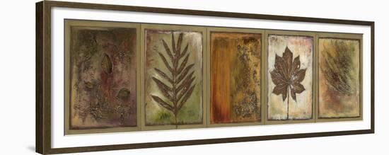 Leaf Panel II-Patricia Pinto-Framed Premium Giclee Print