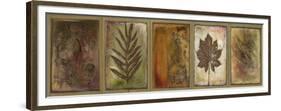 Leaf Panel II-Patricia Pinto-Framed Premium Giclee Print