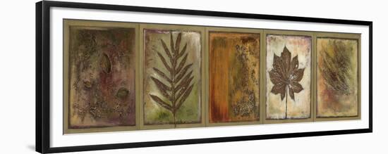 Leaf Panel II-Patricia Pinto-Framed Premium Giclee Print