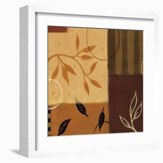 Leaf Poem II-Susan Dorf-Framed Giclee Print