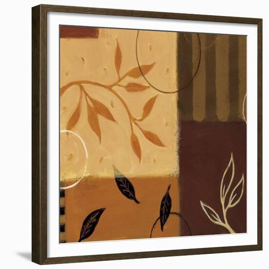 Leaf Poem II-Susan Dorf-Framed Giclee Print