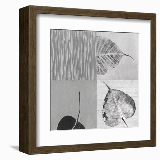 Leaf Quad-Anna Becker-Framed Art Print