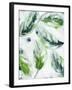 leaf scatter 2-Li Bo-Framed Giclee Print