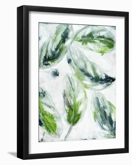 leaf scatter 2-Li Bo-Framed Giclee Print